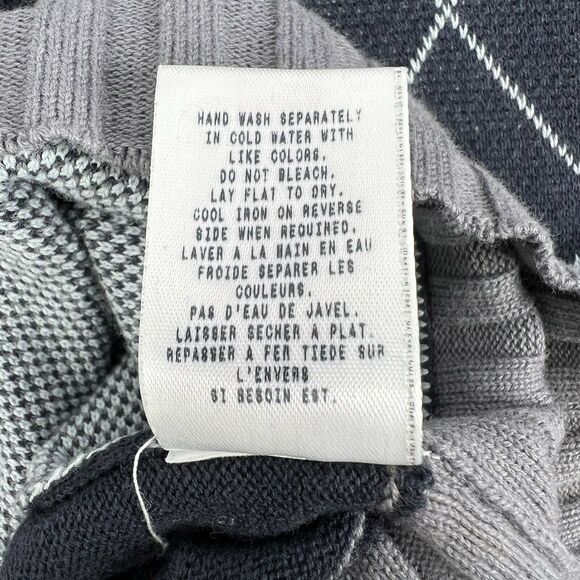 Men’s G by Guess Sweater Cardigan Long Sleeve X Large Gray - Picture 6 of 9